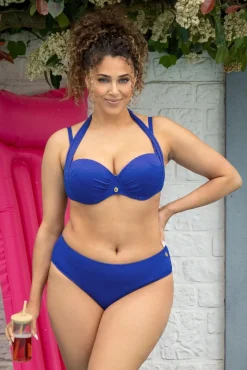 Multiway Bikinitop In Blue Waves Vrouwen Bikini's
