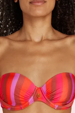 Discount Multiway Shiny Waves Bikinitop Multi Vrouwen Bikini's