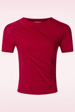 Hot Nancy Top In Rood Vrouwen Truitjes