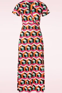 Best Nina Maxi Jurk In Multi Vrouwen Maxi Jurken
