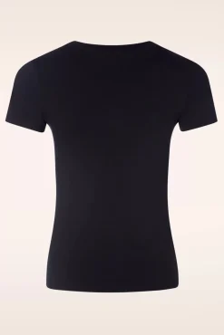 New No Gin No Life T-Shirt In Zwart Vrouwen T-Shirts