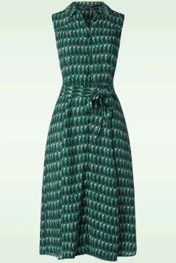 Outlet Nova Mahi Jurk In Zwart Vrouwen Plus Size Jurken