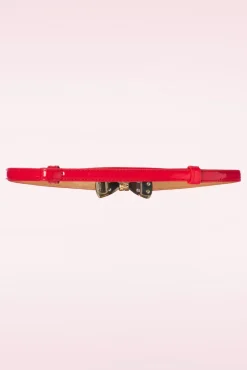 Sale Ocean Avenue Strikriem In Rood Vrouwen Riemen