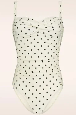 On Point Padded Badpak In Gebroken Wit Vrouwen Badpakken