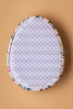 Discount Ontwarrende Bloemen Borstel In Ivoor Vrouwen Haarstyling