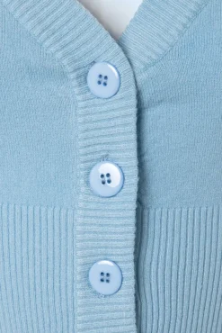 Hot Overload Vest In Babyblauw Vrouwen Vestjes