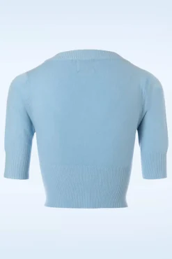 Hot Overload Vest In Babyblauw Vrouwen Vestjes