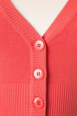 Online Overload Vest In Koraal Vrouwen Vestjes