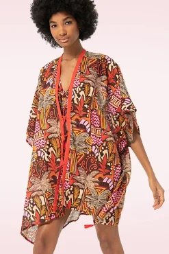 Best Palma Kimono In Multi Vrouwen Pareo's & Zonnehoeden