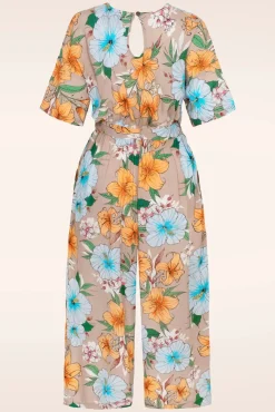 Pattaya Jumpsuit In Beige Vrouwen Playsuits & Jumpsuits