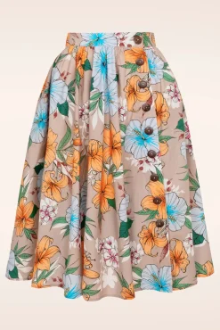 Sale Pattaya Rok In Beige Vrouwen Rokken