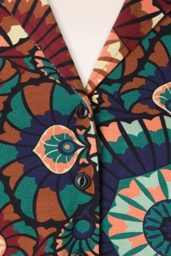 New Patty Torini Blouse In Evening Blauw Vrouwen Blouses