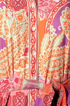 Paula Polo Jurk In Oranje Vrouwen Plus Size Jurken