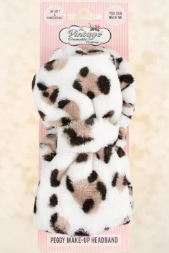 Online Peggy Make-Up Haarband In Luipaard Vrouwen Haarstyling