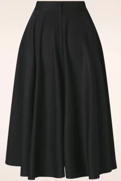 Online Polly May Swingrok In Zwart Vrouwen Rokken