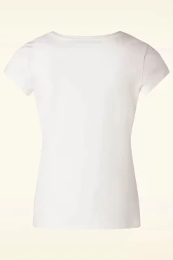 Hot Radical Love T-Shirt In Ecru Vrouwen T-Shirts