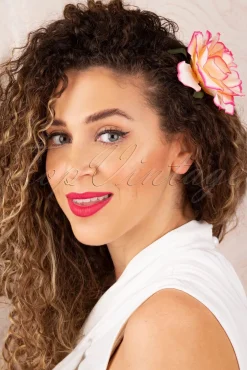 New Ravishing Rose Haarclip In Roze Vrouwen Haaraccessoires