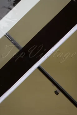 Rayures Transparent Dome Paraplu In Zwart En Wit Vrouwen Paraplu's