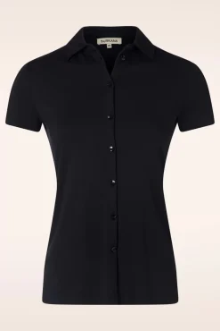 New Reese Top In Zwart Vrouwen Tops