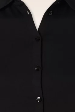 New Reese Top In Zwart Vrouwen Tops