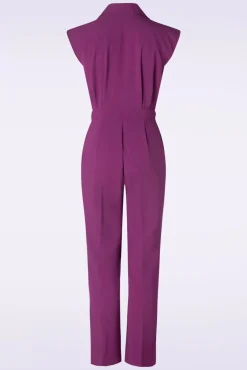 Remi Jumpsuit Timba In Caspia Paars Vrouwen Playsuits & Jumpsuits