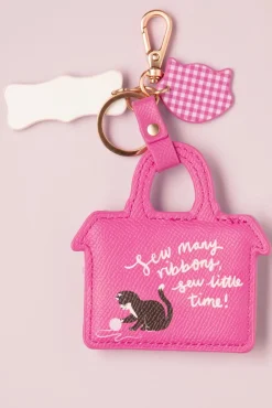 Best Ribbons And Bows Haberdashery Sleutelhanger In Roze Vrouwen Tassen