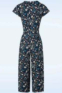 Discount Rose Trellis Jumpsuit In Tidal Floral Maritime Vrouwen Playsuits & Jumpsuits