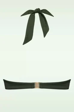 Online Royal Navy Balconette Bikini Top In Zeewier Groen Vrouwen Bikini's