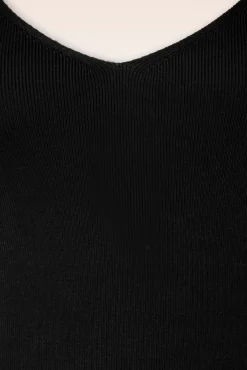 Discount Sadie Top In Zwart Vrouwen Tops