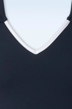 Online Sandy Swing Jurk In Marineblauw Vrouwen Plus Size Jurken