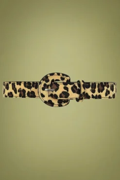 Sara Riem In Luipaard Vrouwen Riemen