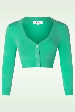 Online Shela Cropped Cardigan In Opaal Vrouwen Vestjes