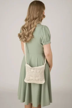 Clearance Summer In The City Schoudertas In Creme Vrouwen Tassen