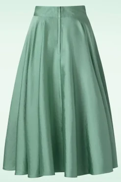 Discount Summer Silky Rok In Mintgroen Vrouwen Rokken