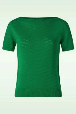 Discount Suzie Boothals Top In Groen Vrouwen Truitjes