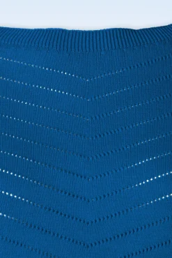 Suzie Boothals Top In Koningsblauw Vrouwen Truitjes