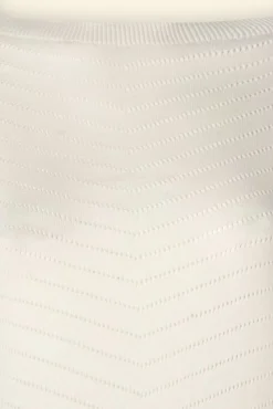 Hot Suzie Effen Boothals Top In Sneeuwwit Vrouwen Truitjes