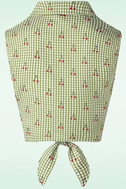 Outlet Sweet Pea Blouse In Groen Vrouwen Blouses