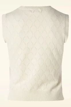 Sweet Sally Top In Creme Vrouwen Truitjes