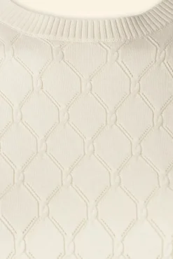 Sweet Sally Top In Creme Vrouwen Truitjes