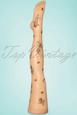 New Tattoo Sailor Girl Panty In Neutraal Vrouwen Panty's