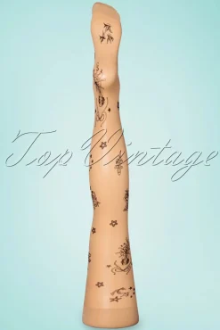 New Tattoo Sailor Girl Panty In Neutraal Vrouwen Panty's