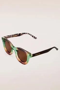 Best That Girl Zonnebril In Kaki Vrouwen Zonnebrillen