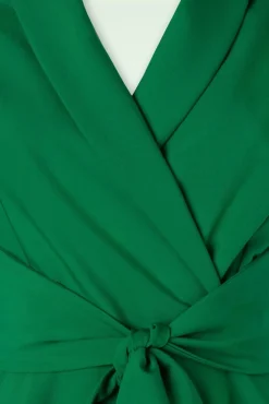 Best The Emma Swing Jurk In Smaragdgroen Vrouwen Plus Size Jurken