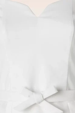 Discount The Patrizia Pencil Jurk In Wit Vrouwen Plus Size Jurken