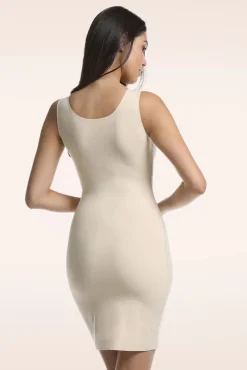 Hot Tone Your Body Tankjurk In Latte Vrouwen Shapewear