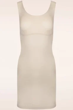 Hot Tone Your Body Tankjurk In Latte Vrouwen Shapewear