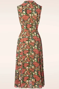 Discount Violante Jurk Ryder In Langoustine Oranje Vrouwen Plus Size Jurken