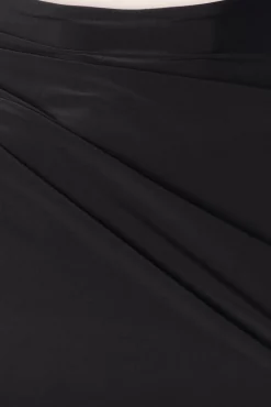 Clearance Vive Mouwloze Slinky Top In Zwart Vrouwen Tops