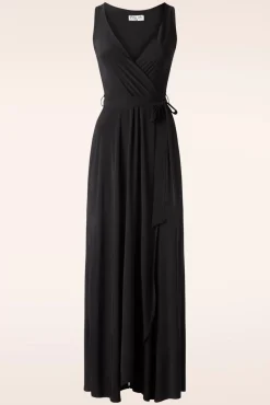 Best Zoe Maxi Jurk In Zwart Vrouwen Plus Size Jurken